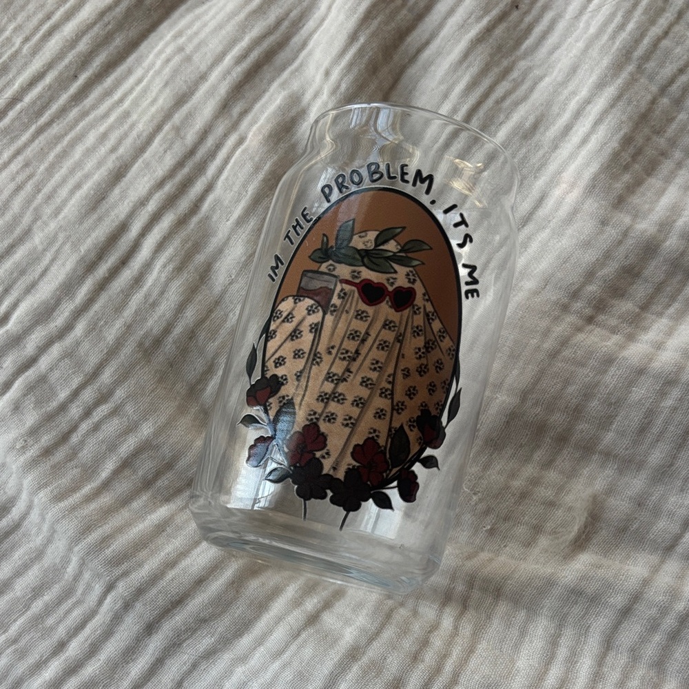 Taylor Swift Glass Cup